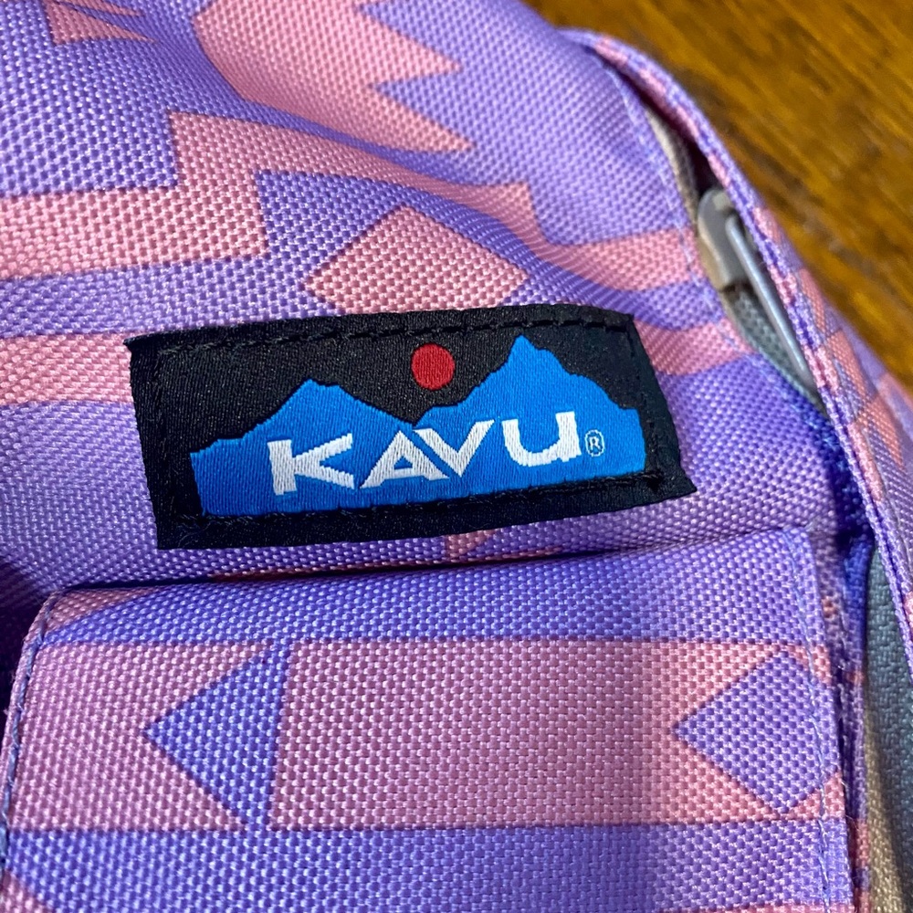 KAVU Original Rope Bag Sling Pack with Adjustable Rope Shoulder Strap NWOT - Picture 4 of 11